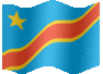 Vlag Democratische Republiek Congo