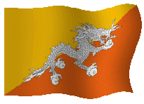 Vlag Bhutan
