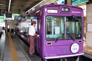 Kyoto | Randen trein