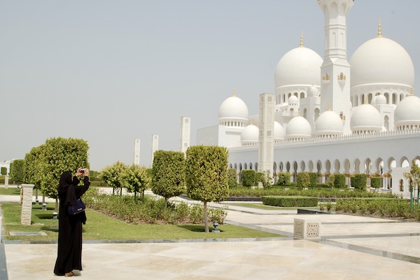 Abu Dhabi Sheik Zayed Moskee