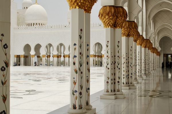 Abu Dhabi Sheik Zayed Moskee