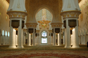 Abu Dhabi Sheik Zayed Moskee