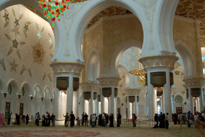 Abu Dhabi Sheik Zayed Moskee