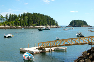 Kust van Maine New England