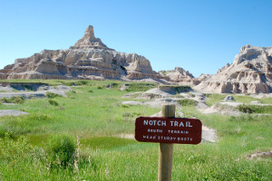 Badlands Notch Trail