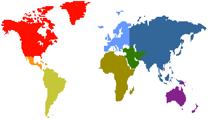 Wereldkaart