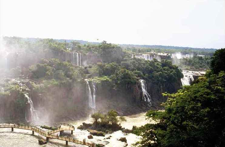 Watervallen van Foz de Iguacu