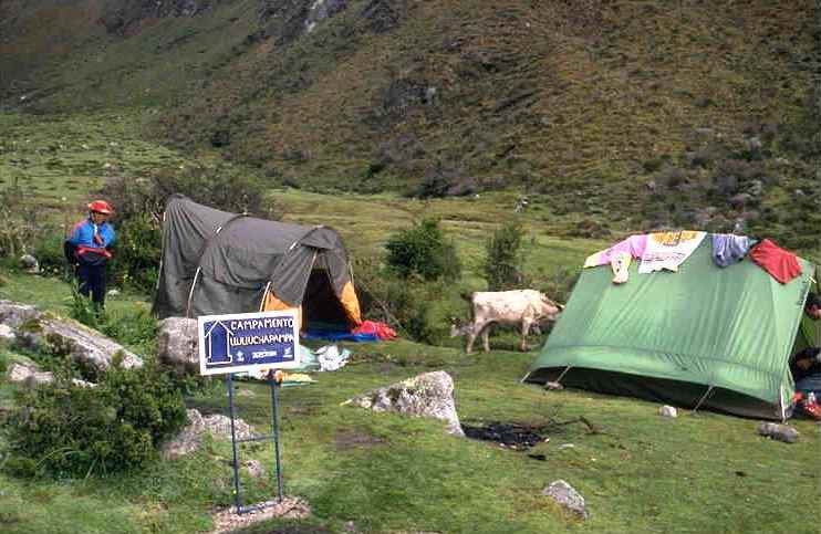 Llulluchapampa 1ste kamp